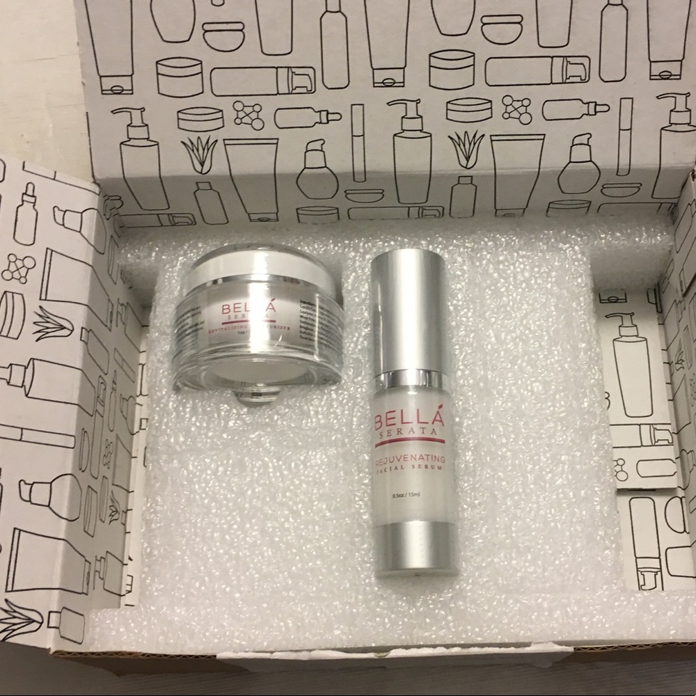 Unopened Facial moisturizer and  serum